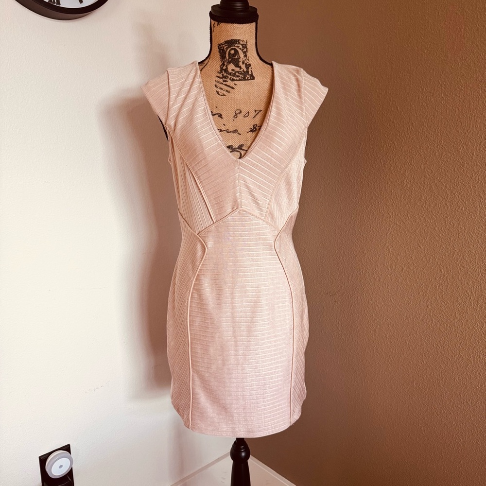 Topshop Blush Pink Mini Dress